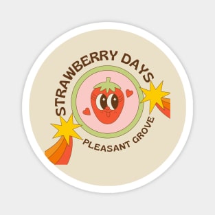 Cute Strawberry Strawberry Days Pleasant Grove Utah Magnet